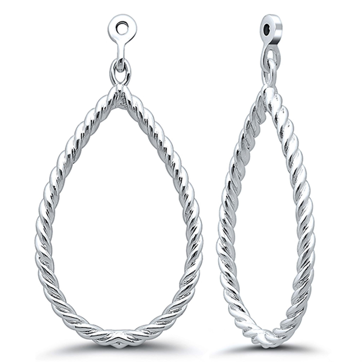 Sterling Silver Earring Jackets