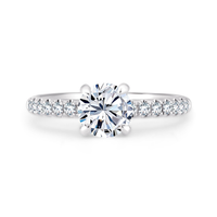 Pure Lasker Platinum Collection 3mm 0.25ctw Diamond Galaxy Ring Mounting