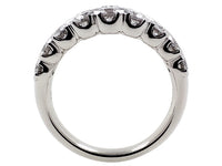 14Kt White Gold Double Band With 2cttw Round Natural Diamonds