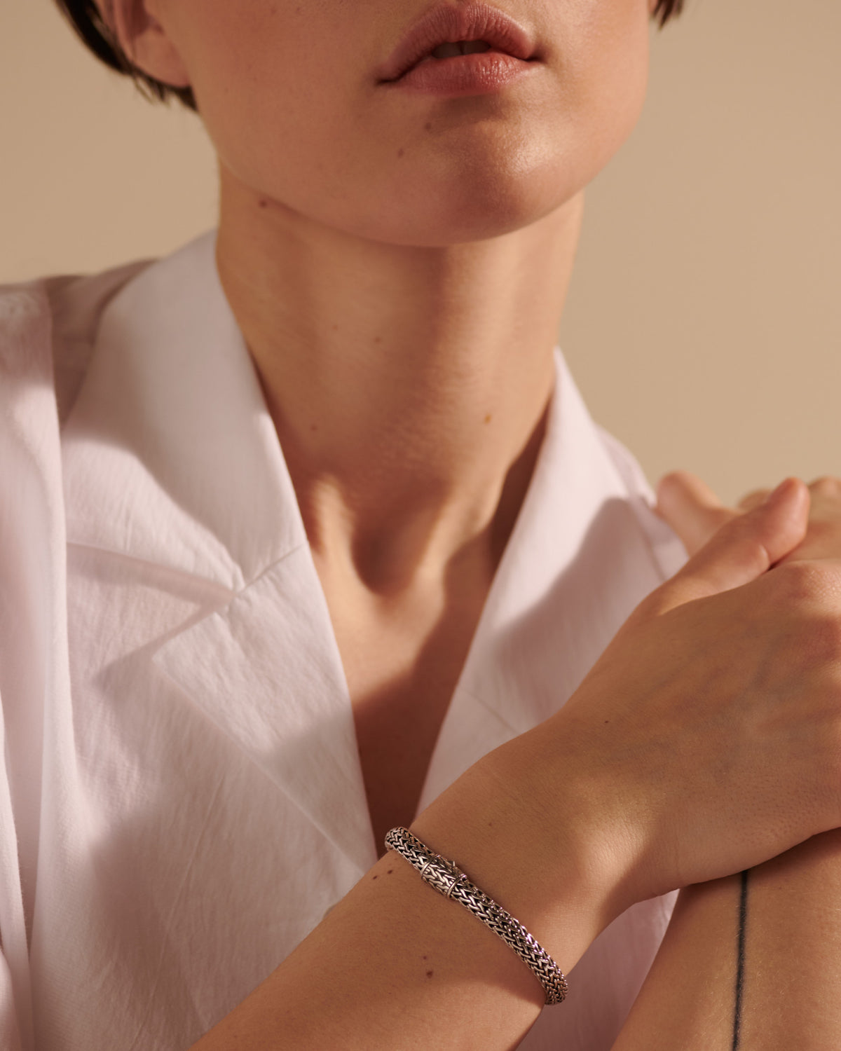 John Hardy Sterling Silver Small Icon Bracelet