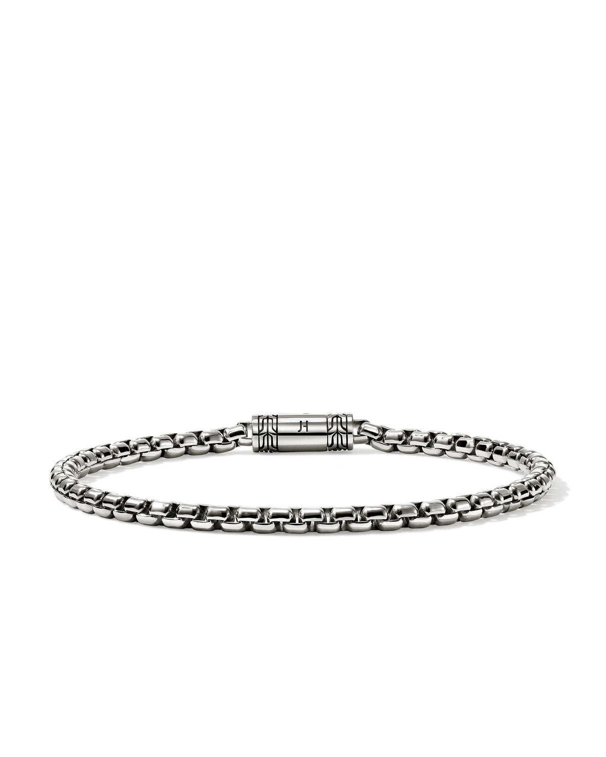 John Hardy Sterling Silver Chains Box 3.7mm Box Chain Bracelet