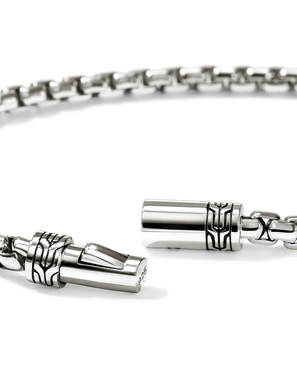 John Hardy Sterling Silver Chains Box 3.7mm Box Chain Bracelet
