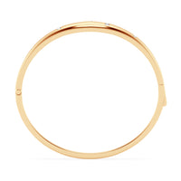 14Kt Yellow Gold Astre Collection 0.50cttw Natural Diamond Bangle Bracelet