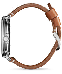 Shinola Runwell 47mm White/Tan Quartz Watch