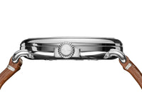 Shinola Runwell 47mm White/Tan Quartz Watch