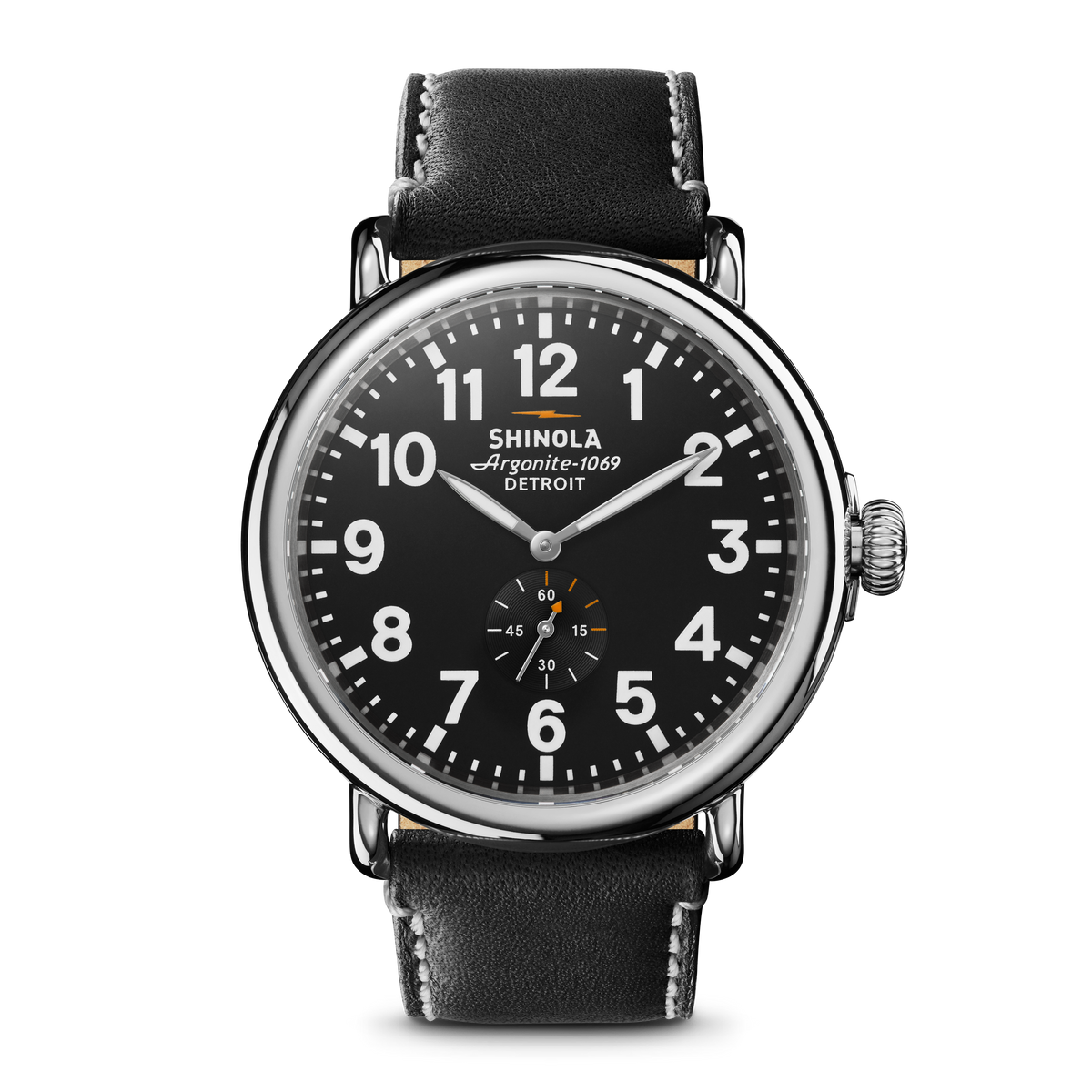 Shinola Runwell 47mm Black/Black Quartz Watch