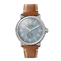 Shinola Runwell Tan/Blue/Gray 41mm Quartz Watch