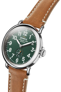 Shinola Runwell Brown/Green 41mm Quartz Watch