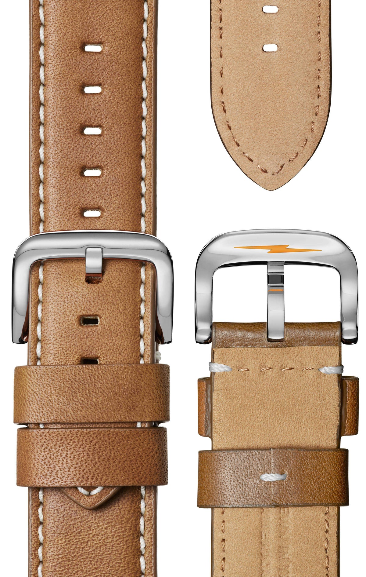 Shinola Runwell Largo Tan/Green 47mm Argonite 1069 Quartz Watch