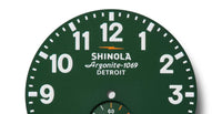 Shinola Runwell Largo Tan/Green 47mm Argonite 1069 Quartz Watch