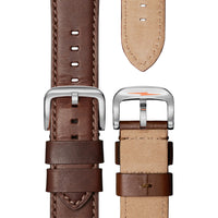 Shinola Runwell Chronograph Brown/Blue 47mm Argonite 5021 Quartz Watch