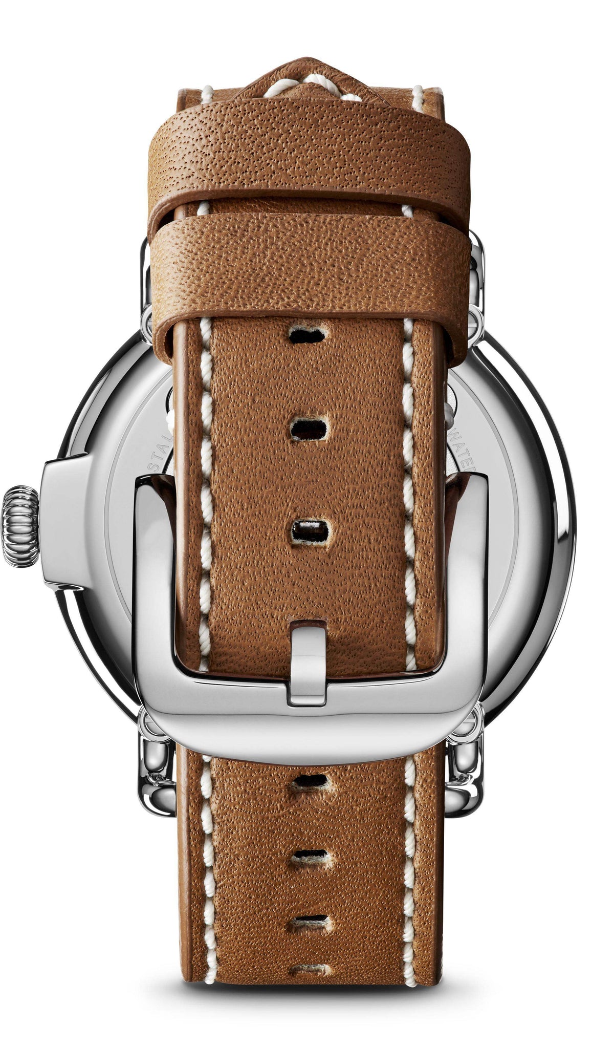 Shinola Runwell Tan/White 41mm Quartz Watch