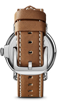 Shinola Runwell Tan/White 41mm Quartz Watch