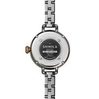 Shinola Birdy Stainless Steel Two-Tone Strap 34mm Mother of Pearl Quartz Watch