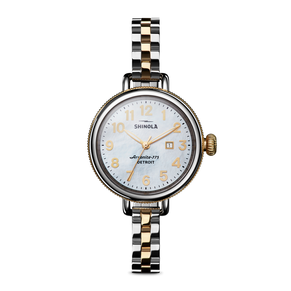 Shinola Birdy Watch with Mother Of Pearl Dial