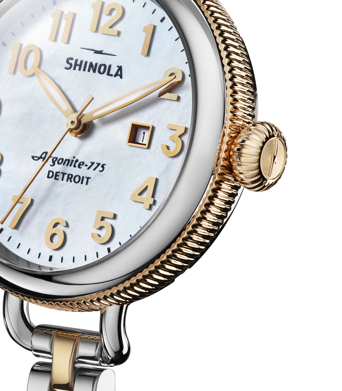 Shinola Birdy Watch with Mother Of Pearl Dial