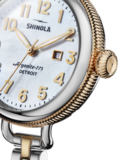 Shinola Birdy Watch with Mother Of Pearl Dial
