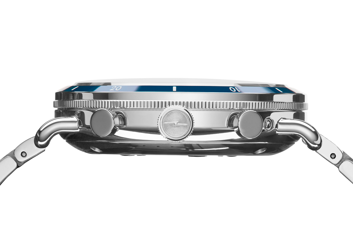 Shinola Canfield Sport Stainless Steel/Midnight Blue 45mm Quartz Watch