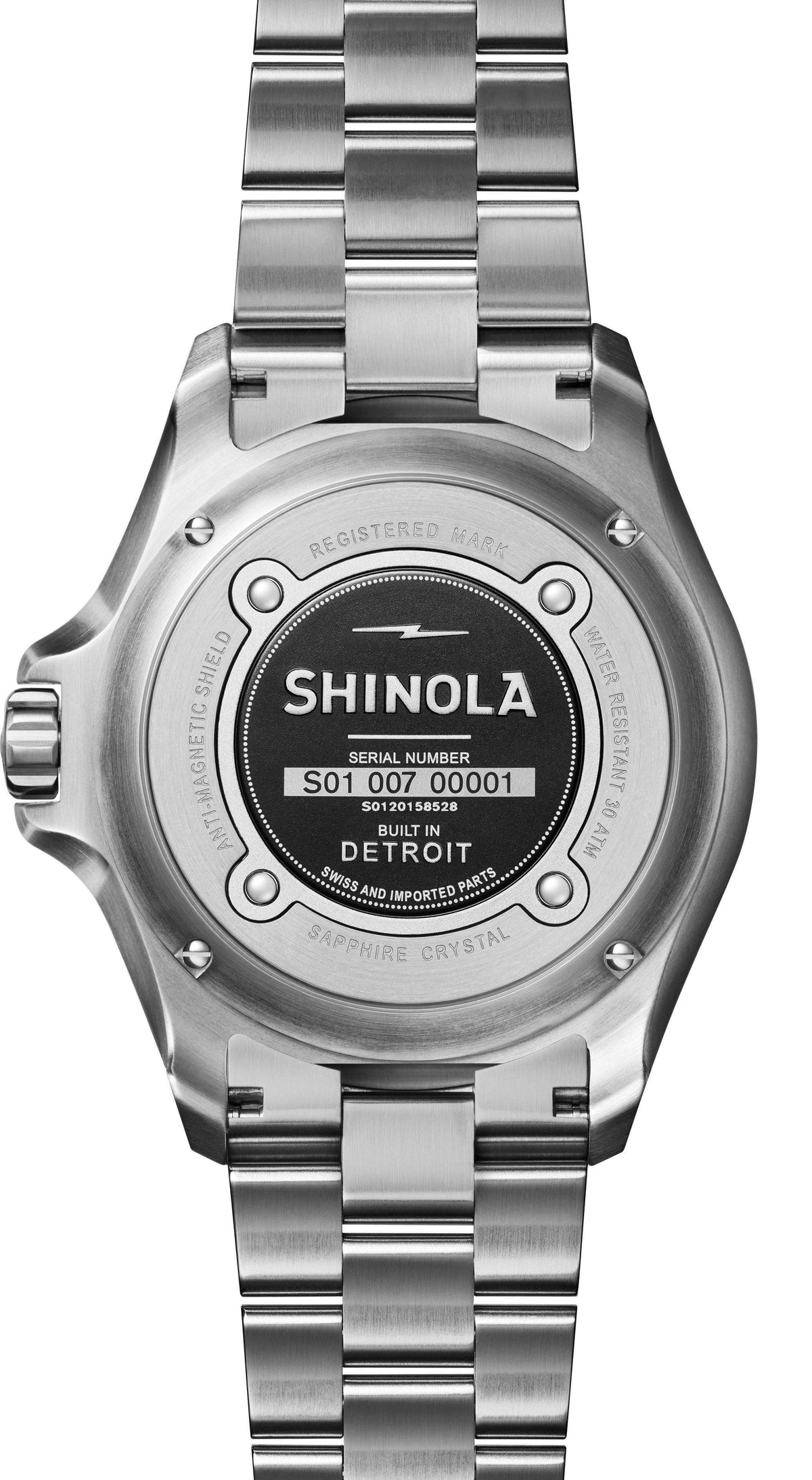 Shinola Lake Ontario Monster Stainless Steel/Green 43mm Automatic Watch