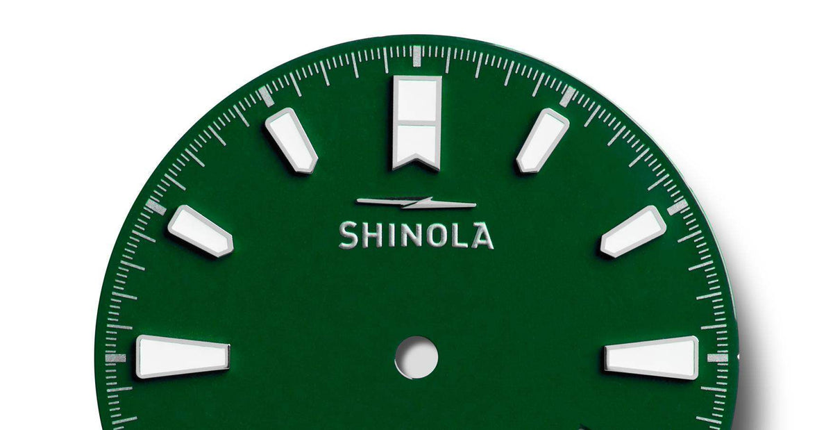 Shinola Lake Ontario Monster Stainless Steel/Green 43mm Automatic Watch