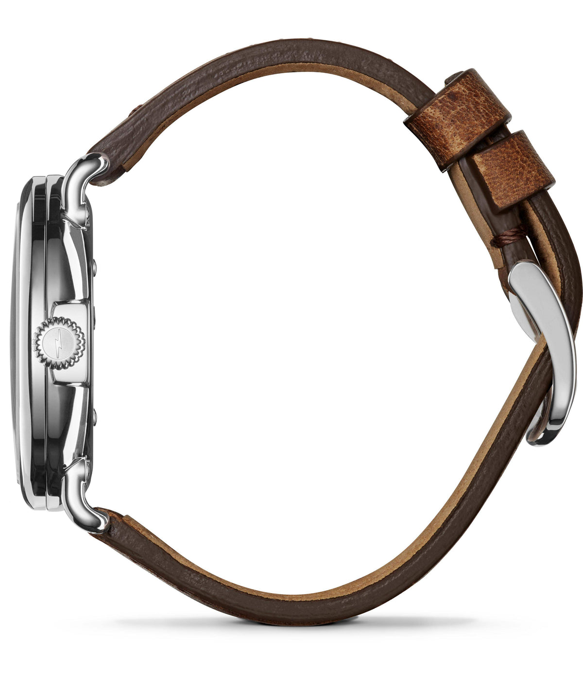 Shinola Runwell British Tan/Blue 41mm Quartz Watch