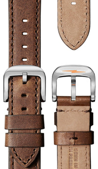 Shinola Runwell British Tan/Blue 41mm Quartz Watch