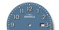 Shinola Runwell British Tan/Blue 41mm Quartz Watch