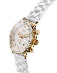 Shinola Canfield Sport White Ceramic/White 40mm Quartz Watch