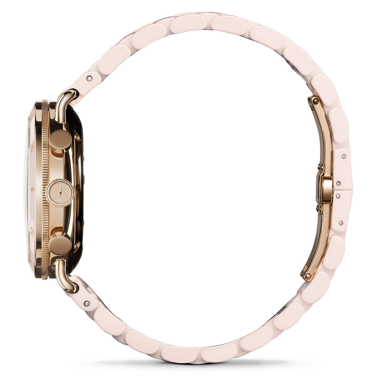 Shinola Canfield Sport Blush Ceramic/Mother of Pearl 40mm Quartz Watch