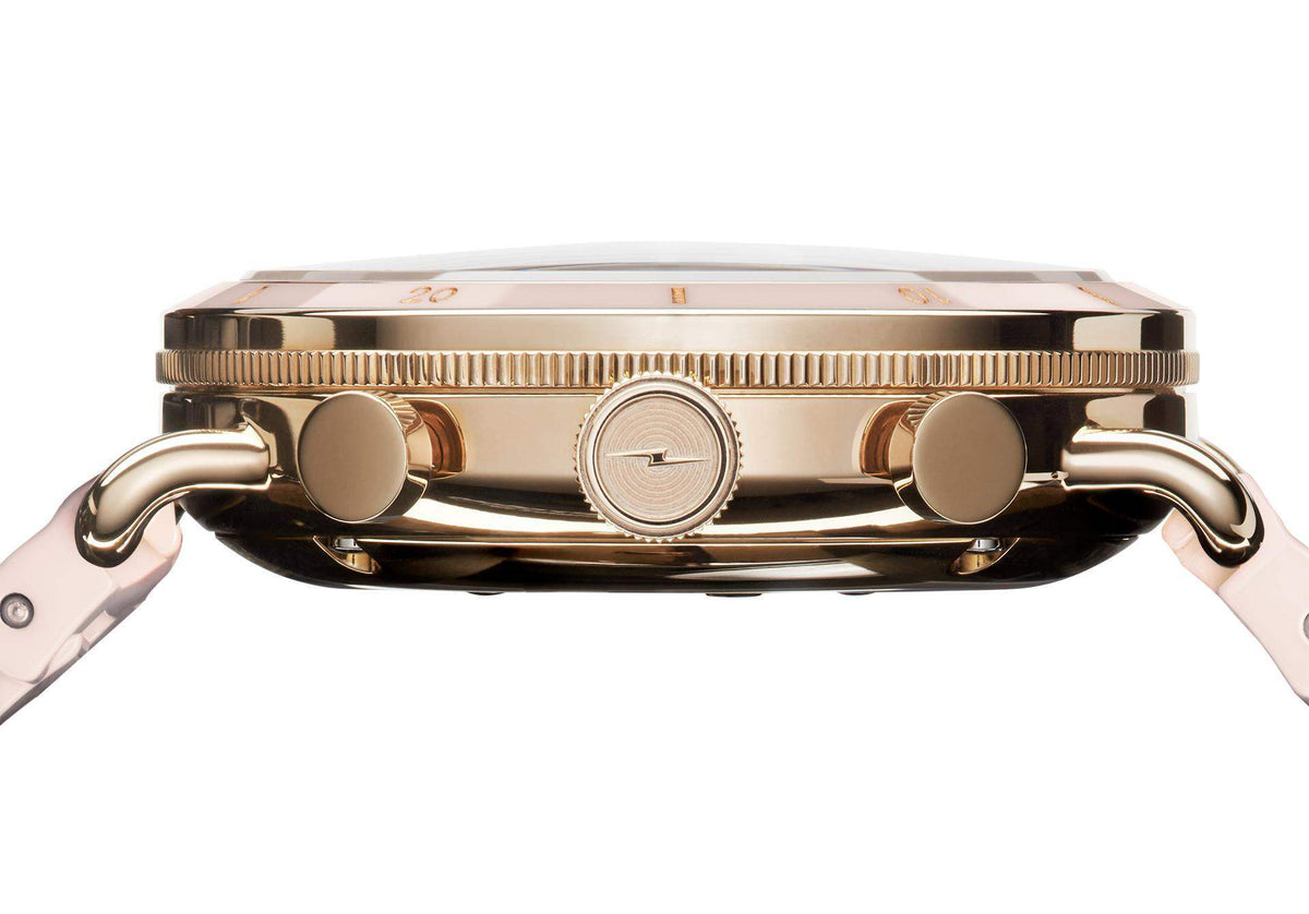 Shinola Canfield Sport Blush Ceramic/Mother of Pearl 40mm Quartz Watch