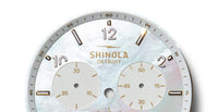 Shinola Canfield Sport Blush Ceramic/Mother of Pearl 40mm Quartz Watch