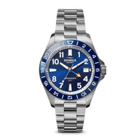 Shinola Monster GMT Stainless Steel/Navy 40mm Automatic Watch