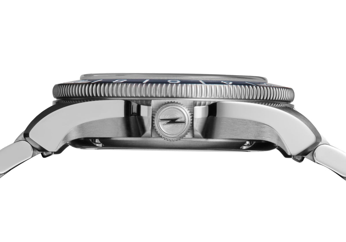 Shinola Monster GMT Stainless Steel/Navy 40mm Automatic Watch