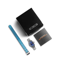 Shinola Monster GMT Stainless Steel/Navy 40mm Automatic Watch