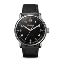 Shinola Canfield C56 Black/Black 43mm Quartz Watch