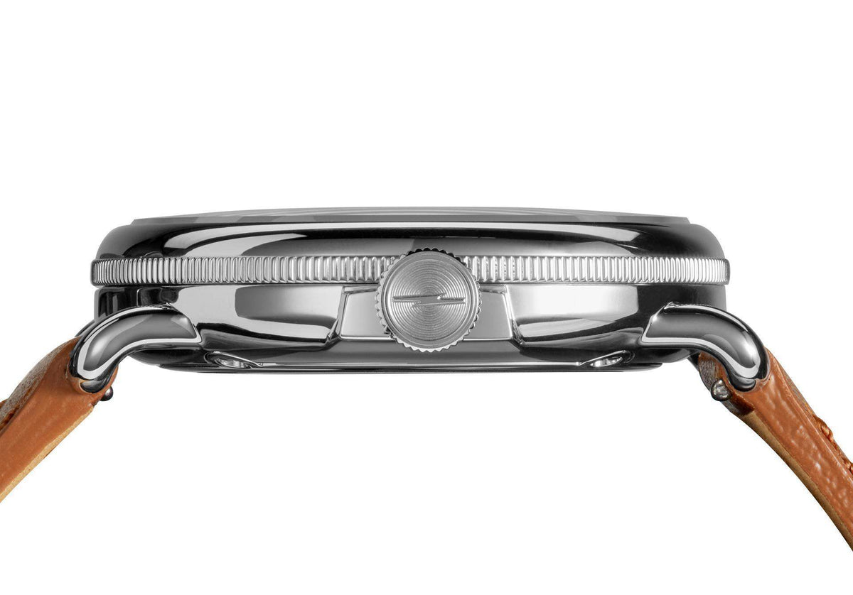 Shinola Canfield C56 Tan/Cool Gray/Red 43mm Watch