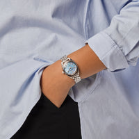 Shinola Derby Stainless Steel/Pearl Blue 30mm Quartz Watch