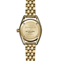 Shinola Derby PVD Gold Stainless Steel/Petoskey 30.5mm Quartz Watch