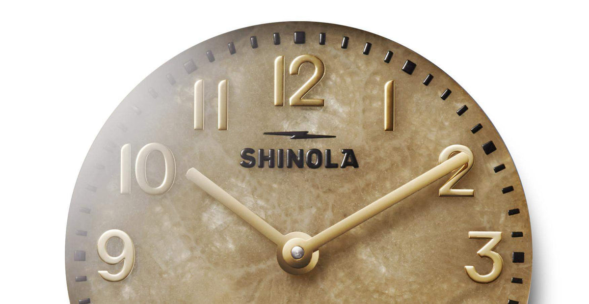 Shinola Derby PVD Gold Stainless Steel/Petoskey 30.5mm Quartz Watch