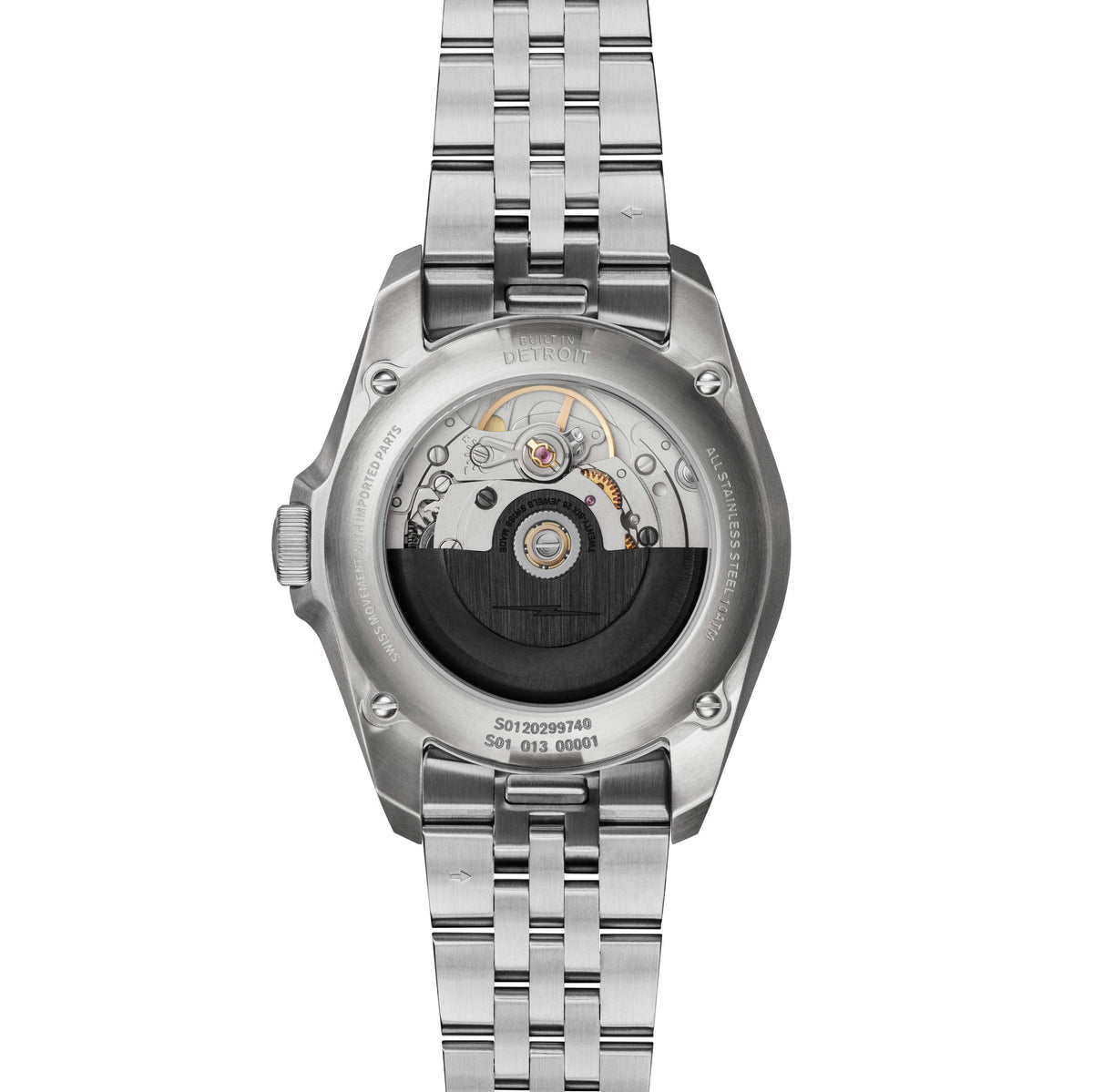 Shinola Monster Circadian Stainless Steel/Alabaster 36mm Automatic Watch