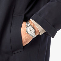 Shinola Monster Circadian Stainless Steel/Alabaster 36mm Automatic Watch