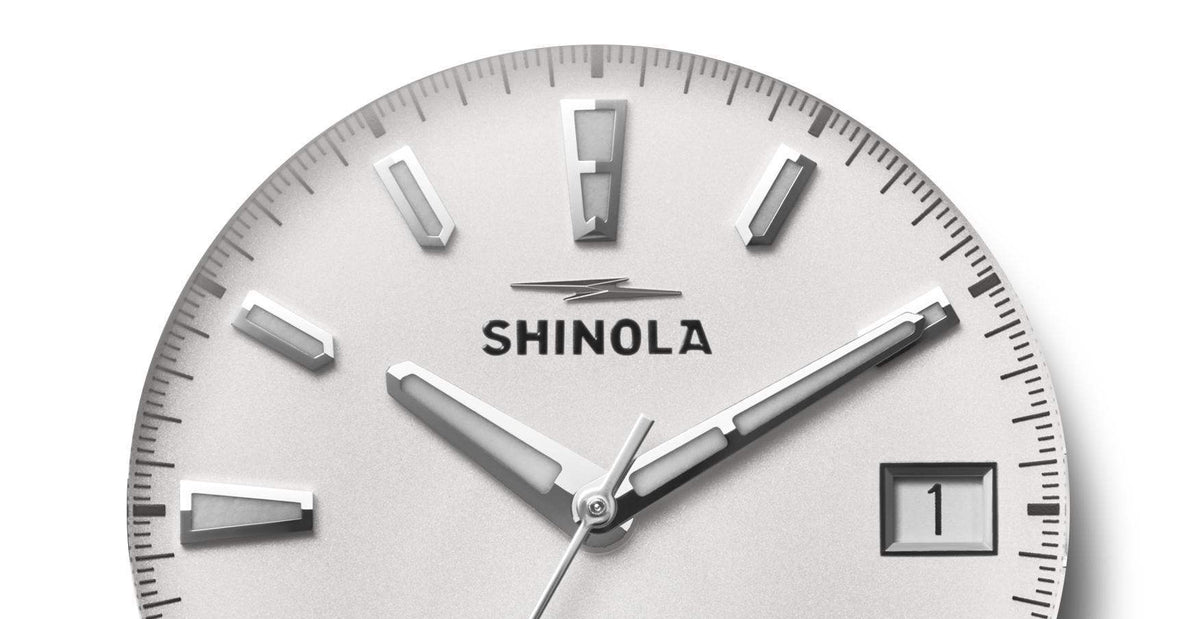Shinola Monster Circadian Stainless Steel/Alabaster 36mm Automatic Watch
