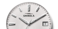 Shinola Monster Circadian Stainless Steel/Alabaster 36mm Automatic Watch