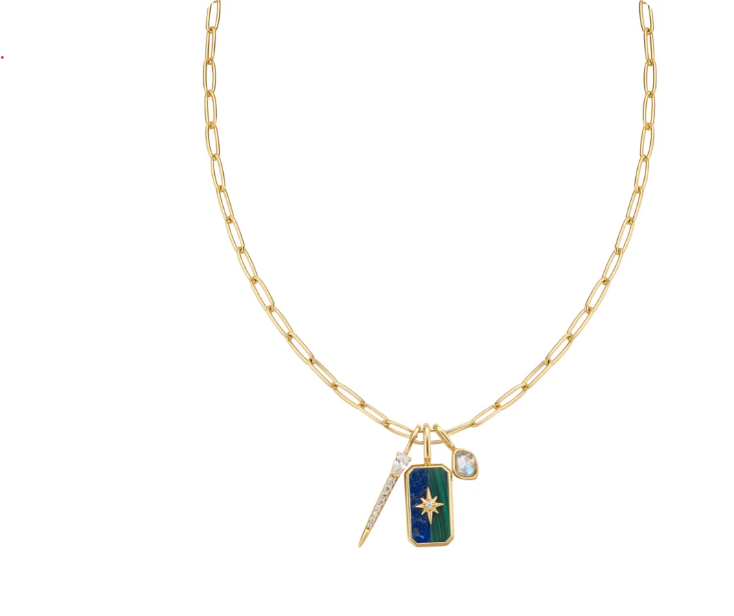 Link Charm Chain Necklace