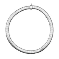 Sterling Silver 14mm Tubogas Necklace