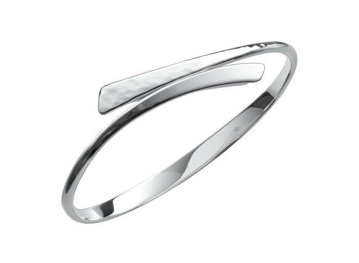 E.L. Designs Sterling Silver Secret Devotion Bangle Bracelet