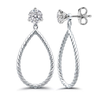 Sterling Silver Earring Jackets