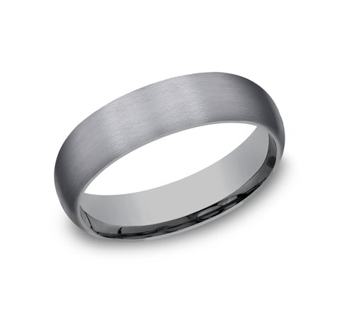 Tantalum Grey "The Watchman" Wedding Band