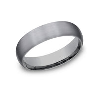 Tantalum Grey "The Watchman" Wedding Band