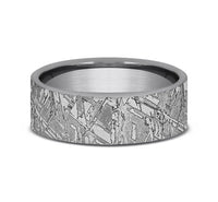 Grey Tantalum 'The Diablo' Wedding Band